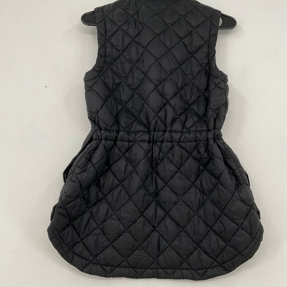 Athleta Whisper Featherless Vest Black Quilted Puffer Full Zip XS - Picture 7 of 10